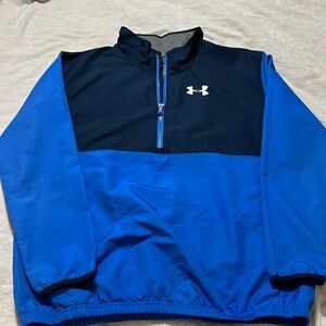 Under Armour half zip nylon top, Youth XL